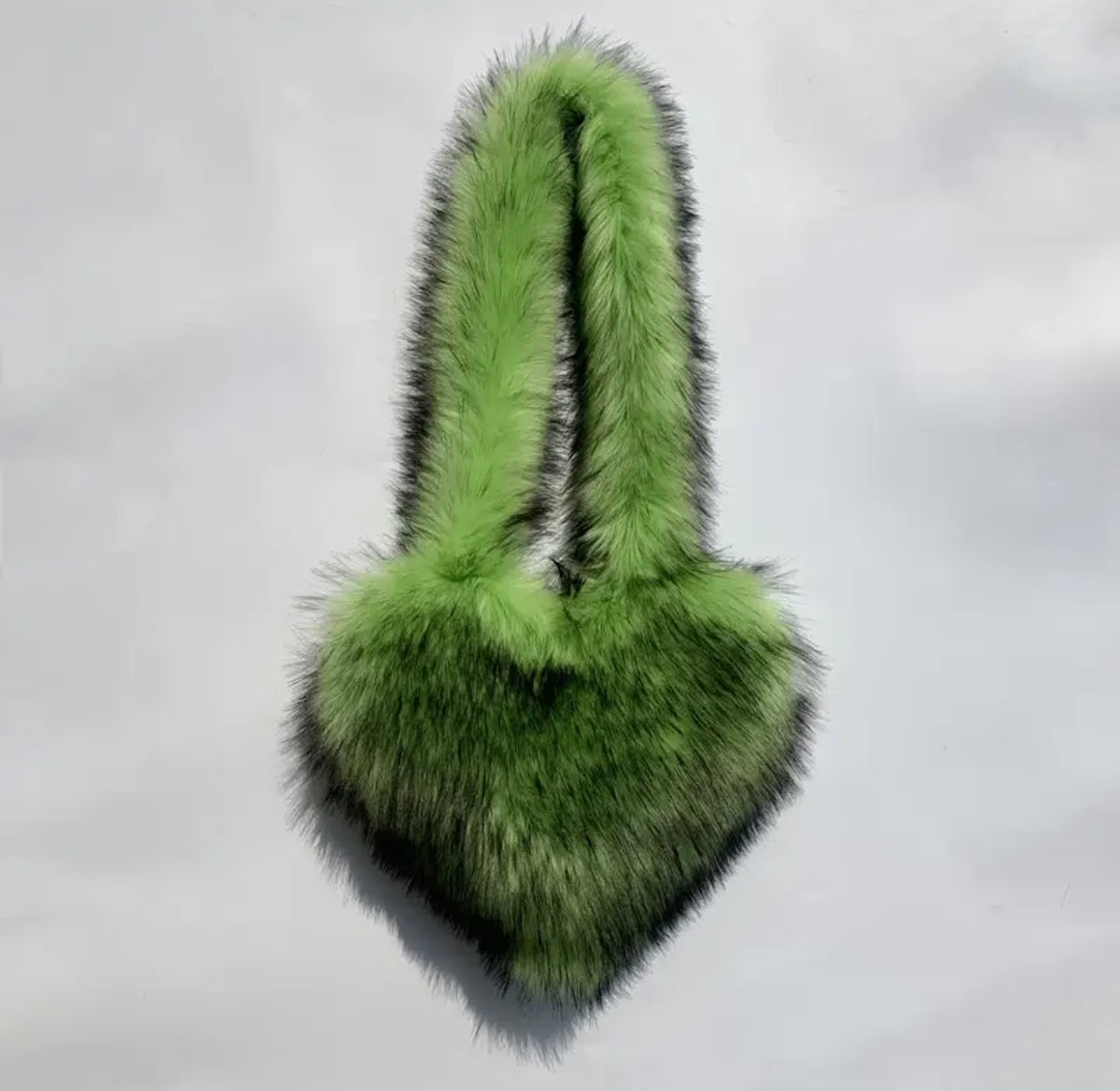 Hearts purse (green)