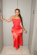 Delicate dress (red)